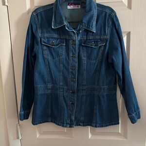 Classic Blue Denim Jacket for Women